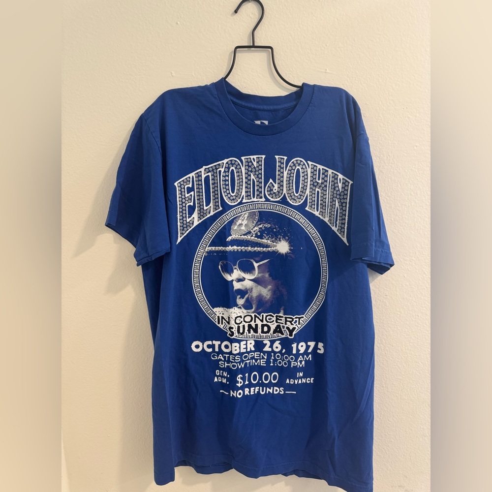 Elton John Blue Tshirt/Tshirt Dress